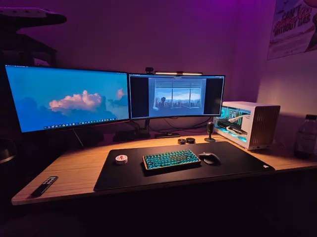 Main workstation setup