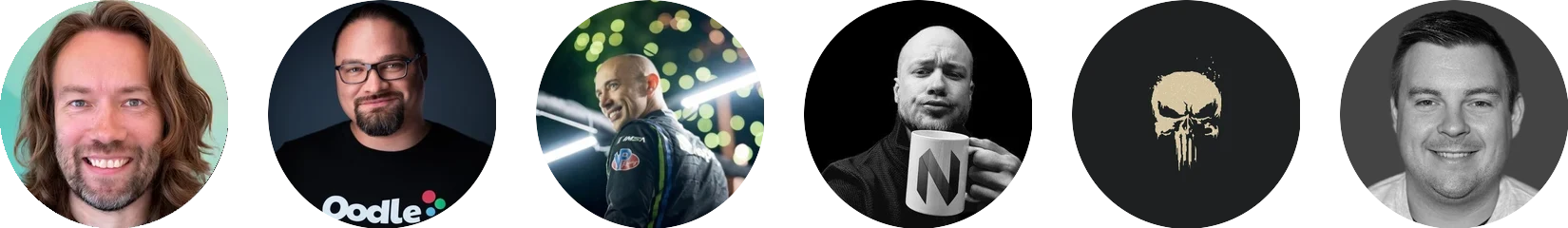 DHH, Ryan Hughes, Tobi Lütke, Bjarne Øverli, HANCORE và Spencer Bull